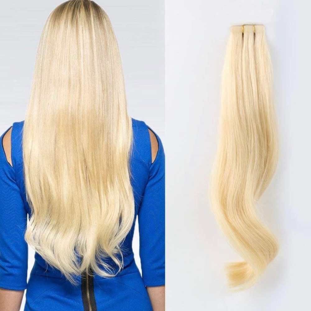 Amazing Hair Beauty Tape In Hair Extensions; 5 Bundles 613# 22 inch